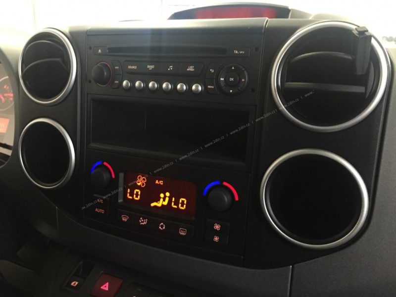 Instalace 2din autorádia do Citroen Berlingo